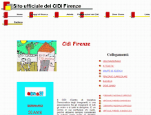 Tablet Screenshot of cidifi.it